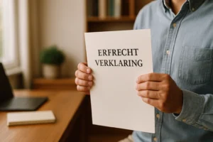 verklaring van erfrecht